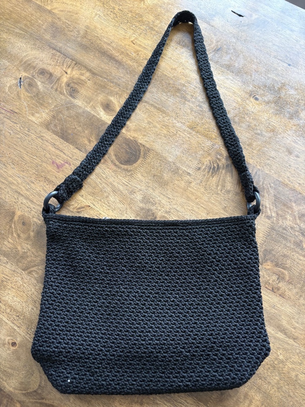 Vintage black The Sak woven bag